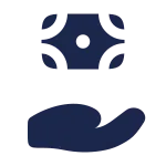 Hand Money SVG Icon